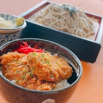 ざるそば＆ミニソースカツ丼セット