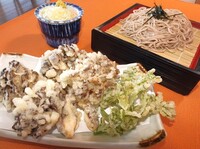 100日舞茸天ざるそば（うどん）